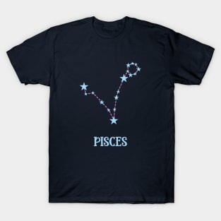 Pisces Zodiac Sign Constellation T-Shirt